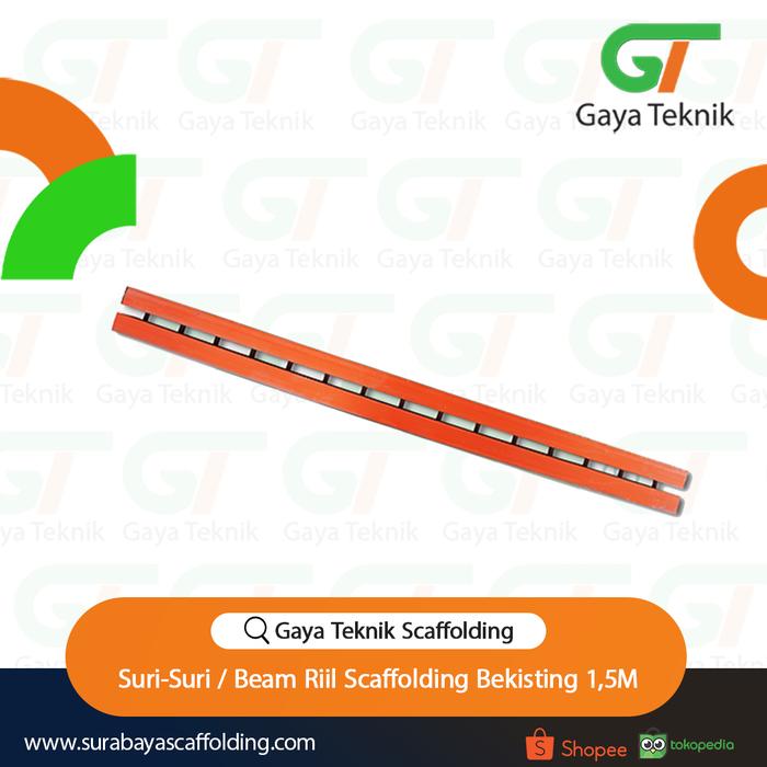 Gambar Suri-Suri / Beam Riil Scaffolding Bekisting 1,5M dari Gaya Teknik Scaffolding undefined Tokopedia