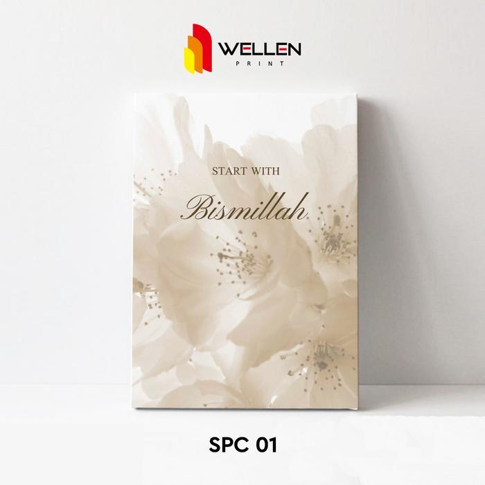 Gambar WELLEN PRINT - Spanram Canvas Hiasan Dinding Kayu Custom / Cetak Frame Shabby Chic Dekorasi Rumah Vintage Ramah Lingkungan - SPC 01, 30x40cm dari WELLEN PRINT OFFICIAL undefined Tokopedia