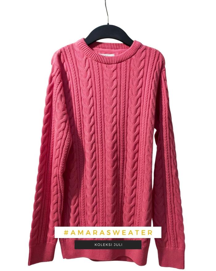 Gambar amara Cozy Waves Crewneck Cotton Sweater | Sweater Unisex - Dusky Jade, XS dari amara_creator official undefined Tokopedia