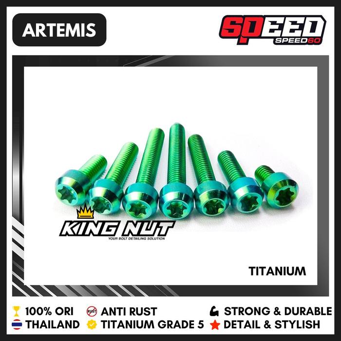 Gambar Titanium Probolt Baut CVT Honda Vario 125 150 Grade 5 King Nut Th - Atemis dari Speed60 undefined Tokopedia