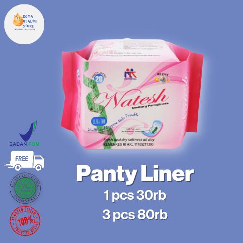 Gambar Pembalut Herbal Natesh Sanitary Pads Paket Super Hemat All in 1 Ori - Panty dari kumahealthstore undefined Tokopedia