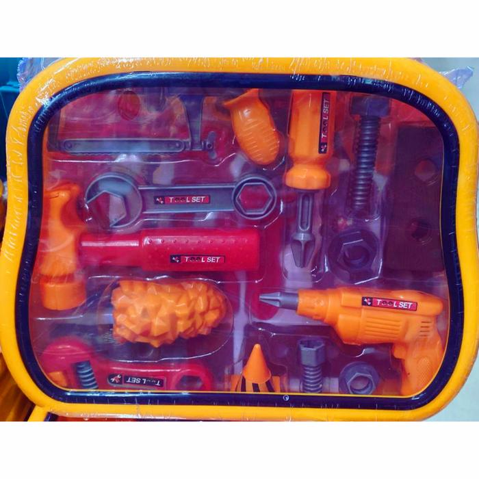 Gambar mainan toll set murah komplit/ mainsn bengkel/ mainan tukang/ kado dari einstein toys shopp undefined Tokopedia
