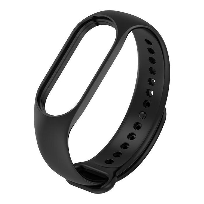 Gambar Tali Jam Xiaomi Mi Band 5 Strap Replacement - Karet MiBand 5 Silicon - BLACK dari QUEEN id Official undefined Tokopedia