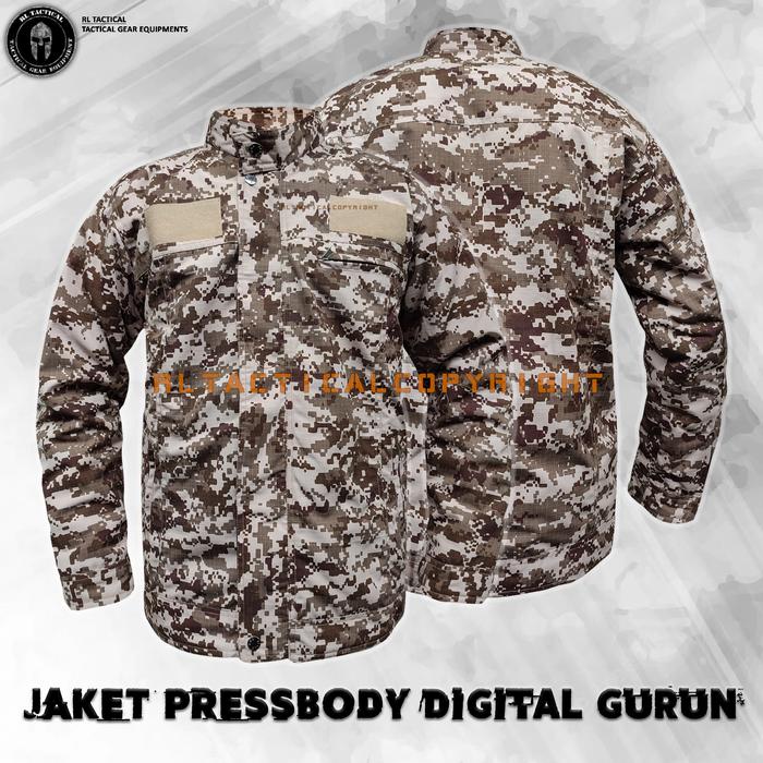 Gambar Jaket loreng pilot Digital - GURUN, XL dari RL Tactical undefined Tokopedia