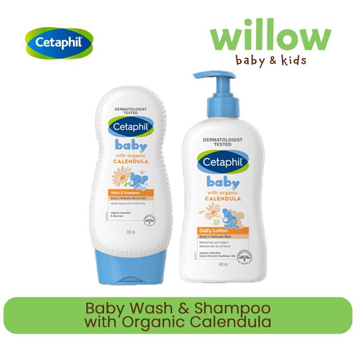 Jual Sabun Bayi Cetaphil Baby Wash Shampoo with Organic
