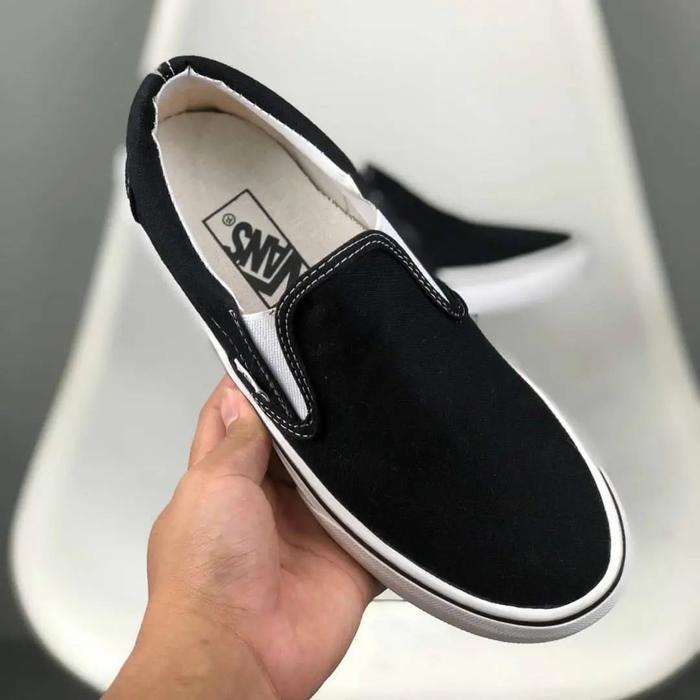 Classic Slip On Beli Sepatu Vans Original Online Vans Slip On Blue