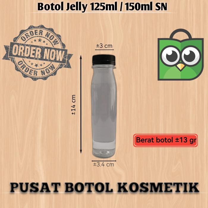 Gambar botol jelly 150 ml plastik dari Pusat Botol Kosmetik undefined Tokopedia