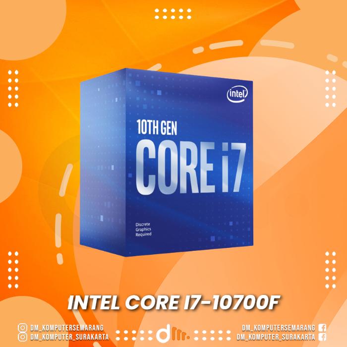 I7 10700f I7 10th Gen Graphics Jual PC Gaming Intel I7 Gen10 Core