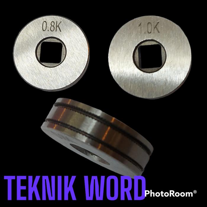 Gambar FEED ROLLER / RODA MIG WIRE DAIDEN IZUMI MIGI MIG 130 0.8MM- 1.0MM dari TeknikWord undefined Tokopedia