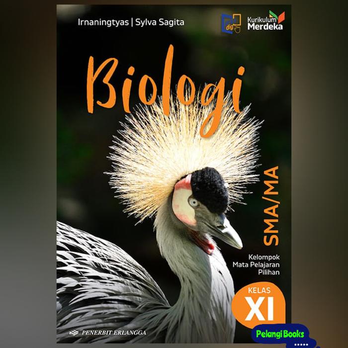 Gambar BUKU BIOLOGI SMA/MA KELAS 11 (XI) KURIKULUM MERDEKA IRNANINGTYAS ERLANGGA dari Pelangi Books undefined Tokopedia