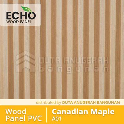 Gambar Wood / Wall Panel PVC - Dekorasi Interior Estetik - Salur Kayu - A01 dari Duta Anugerah Bangunan undefined Tokopedia