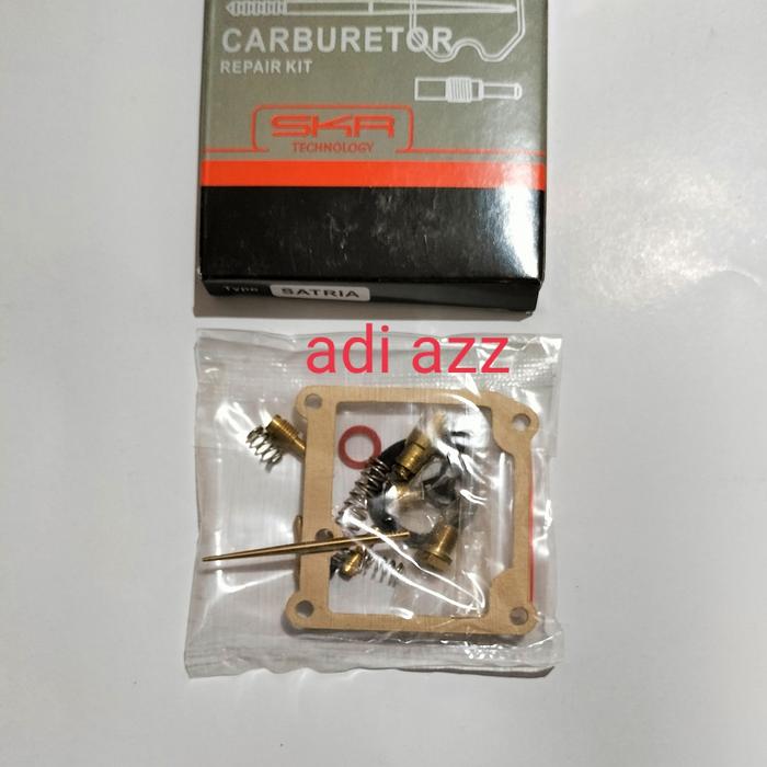 Gambar repair kit isian dalaman carburator karburator satria 2tak lumba hiu dari ADI AZZ shop undefined Tokopedia