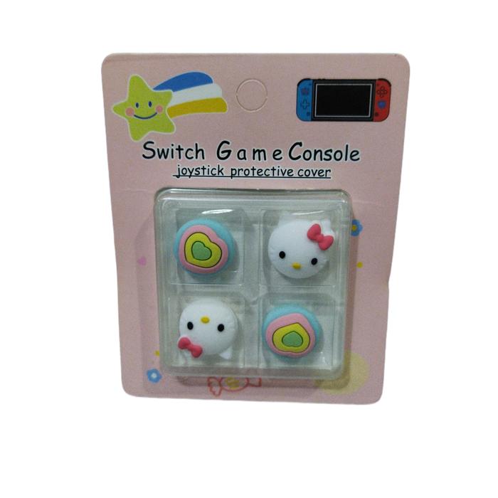 Gambar Thumb Grip Caps Hello Kitty & Rainbow for Nintendo Switch Lite Joy Con - Hello Kitty Rai dari WARDANA GAME STORE undefined Tokopedia