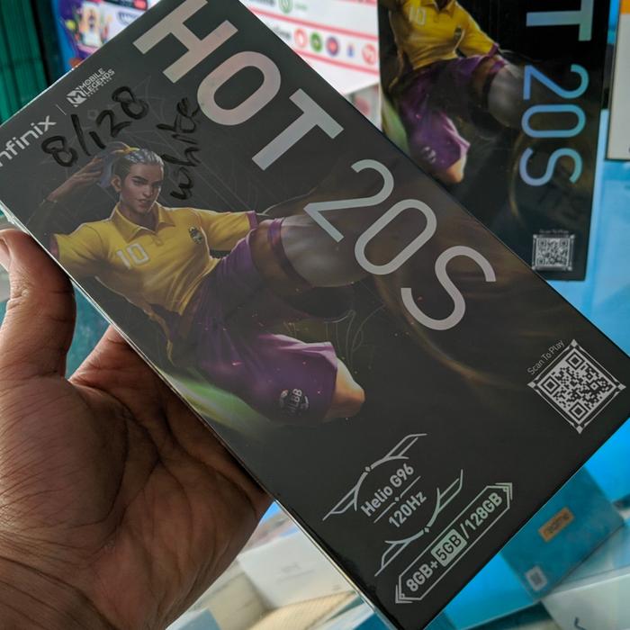 Gambar infinix hot 20s ram 8/128gb baru - Putih, ram 8/128gb new dari gunadigadget(gadget store) undefined Tokopedia