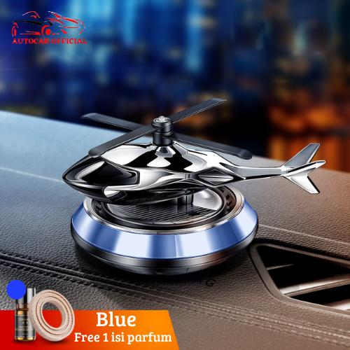 Gambar Parfum Pajangan Helikopter Dashboard Mobil Berputar OlehSinar Matahari - Biru dari Autocar Official Store undefined Tokopedia