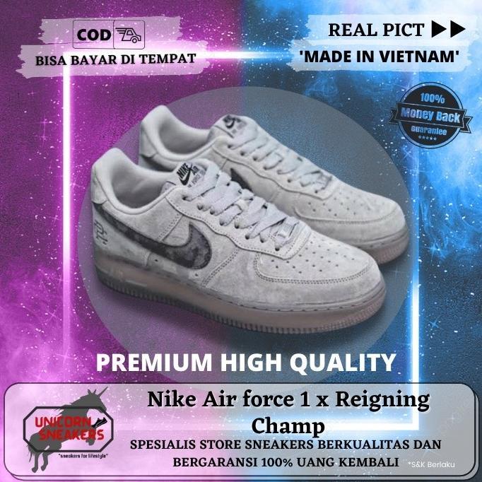 Jual Sepatu Nike Air Force X Reigning Champ Sneakers Pria