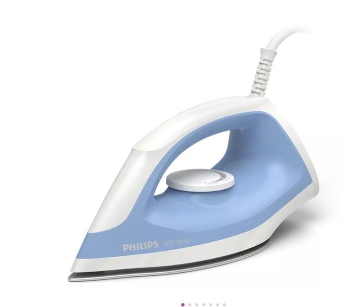 Gambar PHILIPS Dry Iron DST0510 Setrika DST 0510 Garansi Resmi 2 Th - Biru Muda dari me638shop undefined Tokopedia
