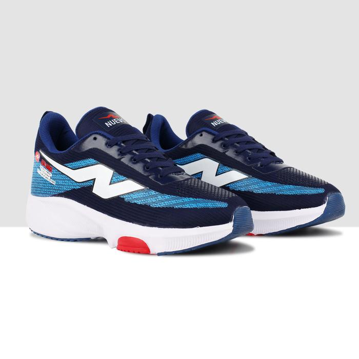 Gambar Sepatu Pria Nuevo EVO 2022 Navy Red | Sneakers Running Lari Olahraga - Navy Merah, 39 dari VD_FOOTWEAR undefined Tokopedia