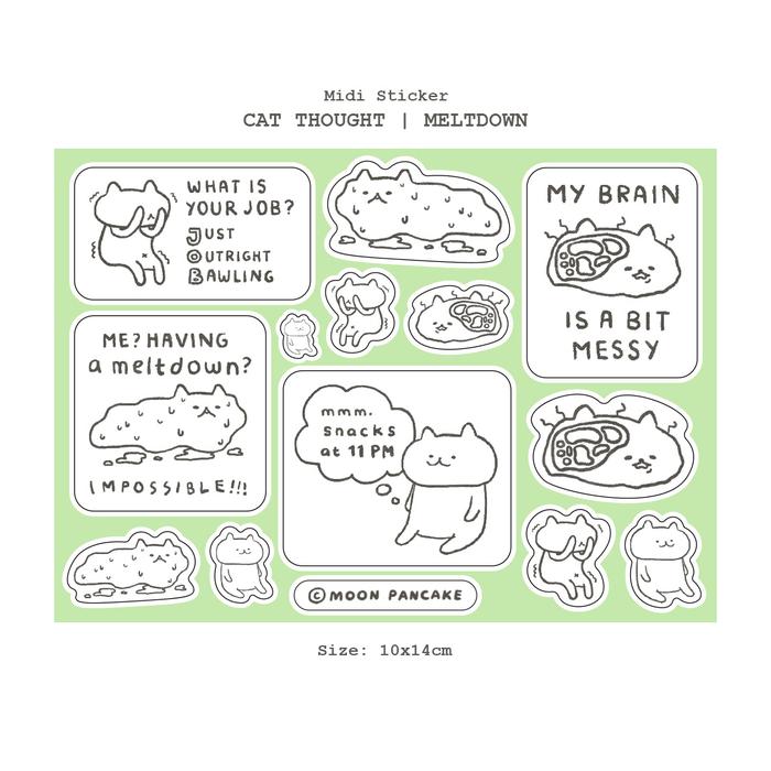 Gambar Moon Pancake Midi Sticker (Harga Grosir) - Cat Lime dari Moon Pancake undefined Tokopedia