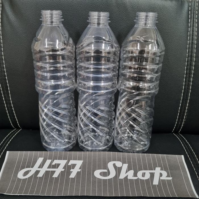 Gambar Botol 600ml off grade - Botol Plastik PET 600ml - Botol Minum 600 ML - Tanpa tutup, Packing Plastik dari H77 Shop undefined Tokopedia