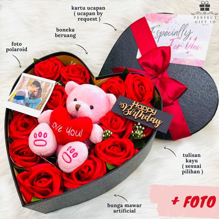 Gambar Kado Ulang Tahun Kado Anniversary Hadiah Ulang Tahun Hadiah Anniversar - + Foto, Happy Valentine dari Perfect Gift ID undefined Tokopedia