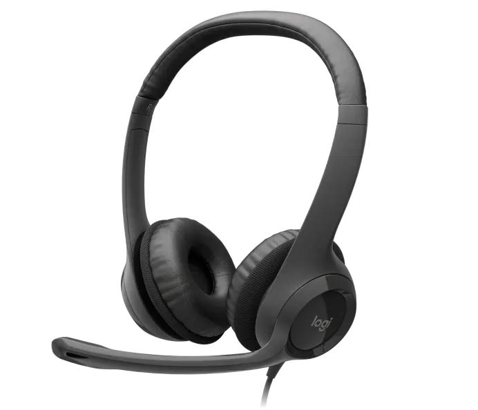 Gambar HEADSET LOGITECH H390 USB - BLACK dari DBKlik Indonesia undefined Tokopedia