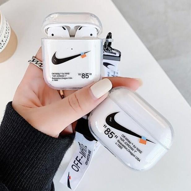 AirPods Case Pro Nike Soft Casing Transparent Silicone AirPod  AirPods 1/2