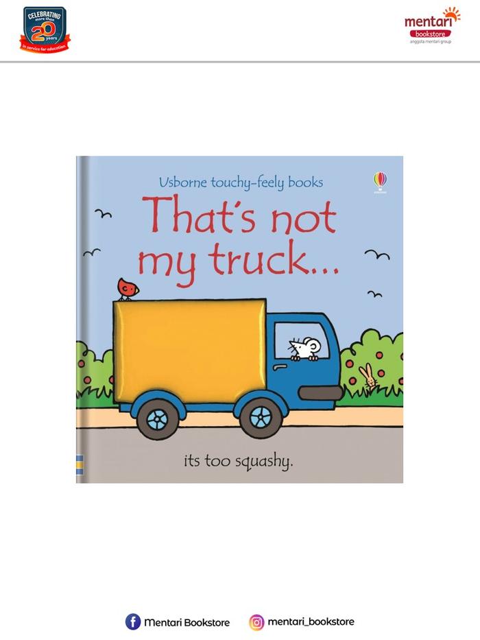 Gambar usborne touchy feely | Buku Sensory Anak - Truck dari Mentari Bookstore Surabaya Barat undefined Tokopedia