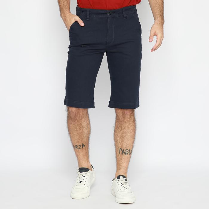 Gambar POLICE Celana Chino Pendek Slim Fit Pria 5056120138 Navy - Navy, 32 dari RBJ undefined Tokopedia