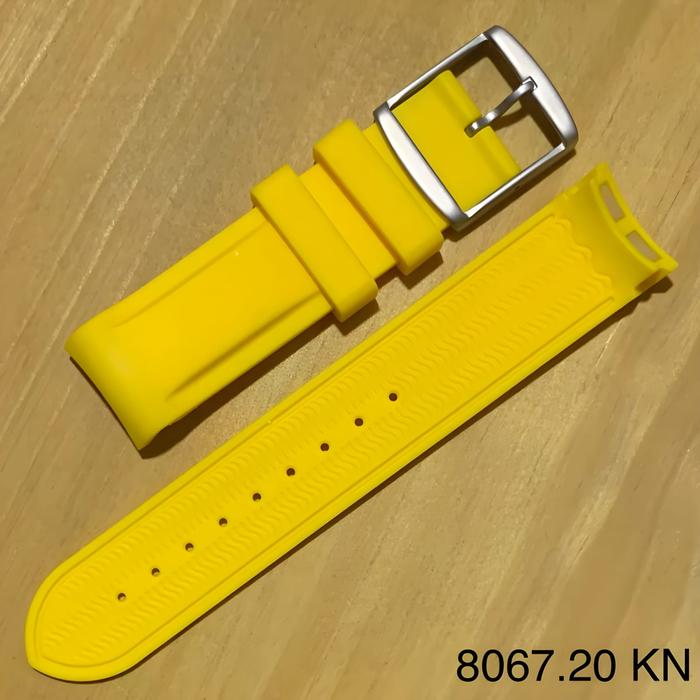 Gambar Tali Jam Tangan 20 MM Rubber Strap Curve Tali Jam Curved End 8067.20 - 8067.20 KN dari Watch Band N strap undefined Tokopedia