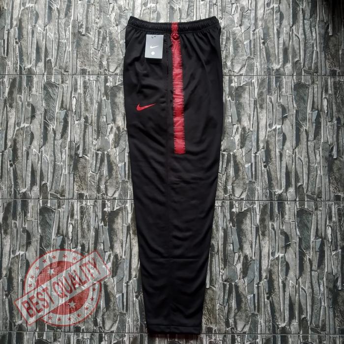 Gambar CELANA TRAINING NIKE PANJANG - Hitam Lis Merah, M dari KS Sport undefined Tokopedia
