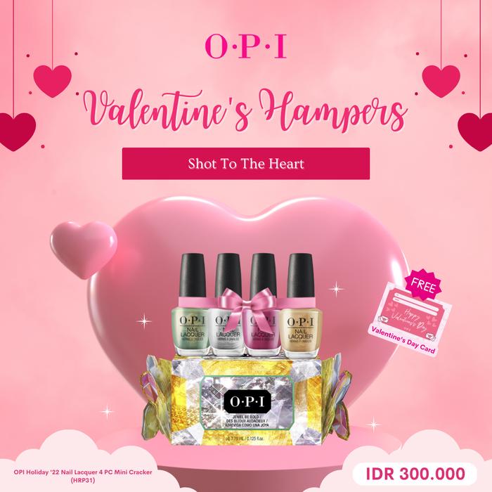Gambar OPI Valentine's Hampers - Shot To The Heart dari OPI Indonesia undefined Tokopedia