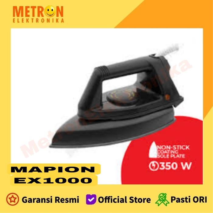 Gambar MASPION EX-1010 BLACKBERRY / SETRIKA EX 1010 BLACKBERRY / EX1010 - EX1010 EXCLSVE dari Metron Elektronika undefined 3 Tokopedia