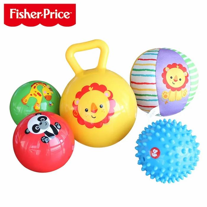 Gambar Mainan Edukasi Bayi Anak Fisher Price Baby Basic Training Balls - Warna 2 dari Adem Tentrem undefined Tokopedia