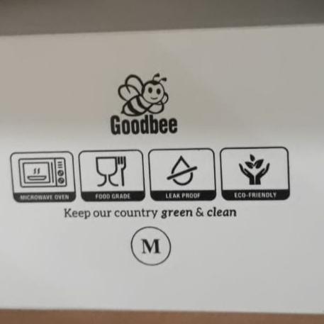 Gambar KHUSUS OJOL - 1DUS MEDIUM - LUNCH BOX MAKANAN PUTIH MEDIUM - Goodbee, 600pcs dari BCA PACK undefined Tokopedia