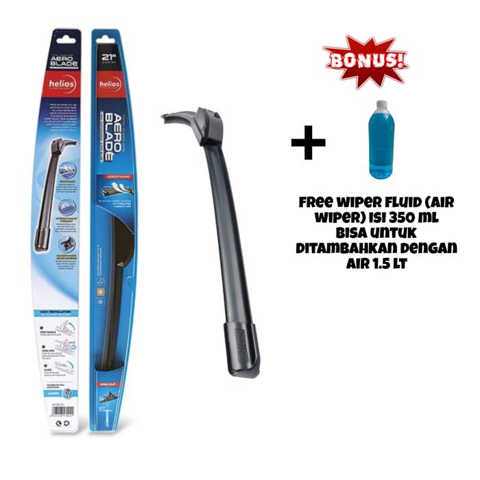 Gambar Wiper Helios Helios Aeroblade J - Hook 12" s/d 26" 2 pcs/1 set dari PUTRAJAYAACC undefined Tokopedia