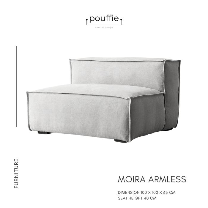 Gambar Moira Sectional Sofa - Modular Sofa - Armless dari pouffie.furniture undefined Tokopedia