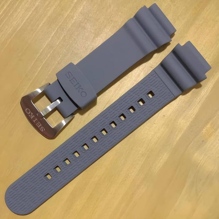 Gambar Tali Jam Tangan 20 MM Replacement Strap Rubber Seiko Divers 8065.20 - 8065.20 AB dari Watch Band N strap undefined Tokopedia