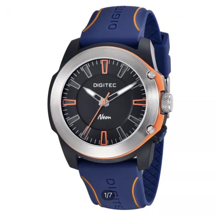 Gambar Jam Tangan Pria Analog Original DIGITEC NEON DN 5182T Water Resist - BLUE BL4 dari Jetzu Watch &amp; Acc undefined Tokopedia