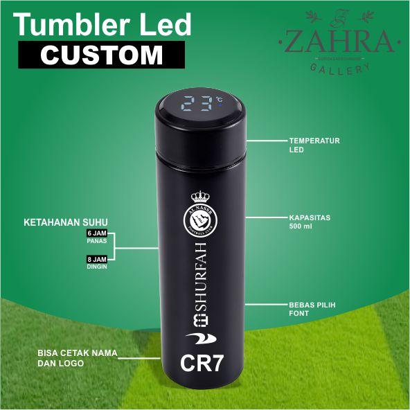 Gambar Termos Tumbler botol Custom led Club Bola Favorit | Costume Nama Kamu - AL NASER, Biru dari ZahraGallery_OfficialShop undefined Tokopedia