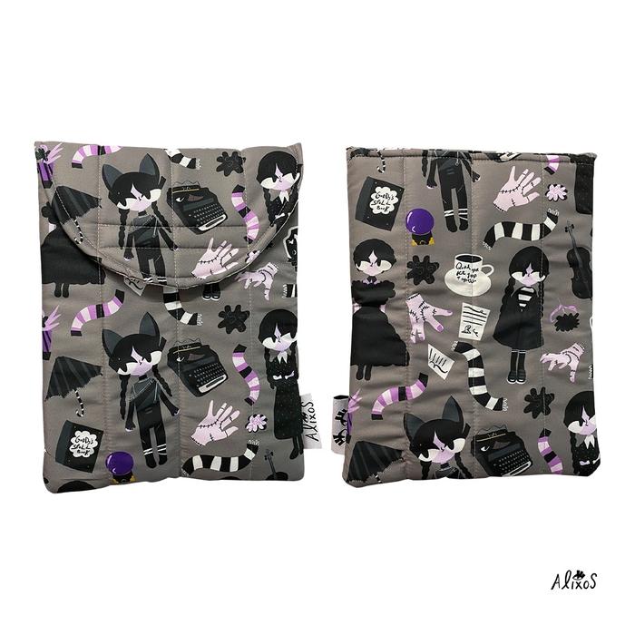 Gambar Ipad Sleeve Wednesday Addams by Alixos - Dark dari Alixos Merch undefined Tokopedia