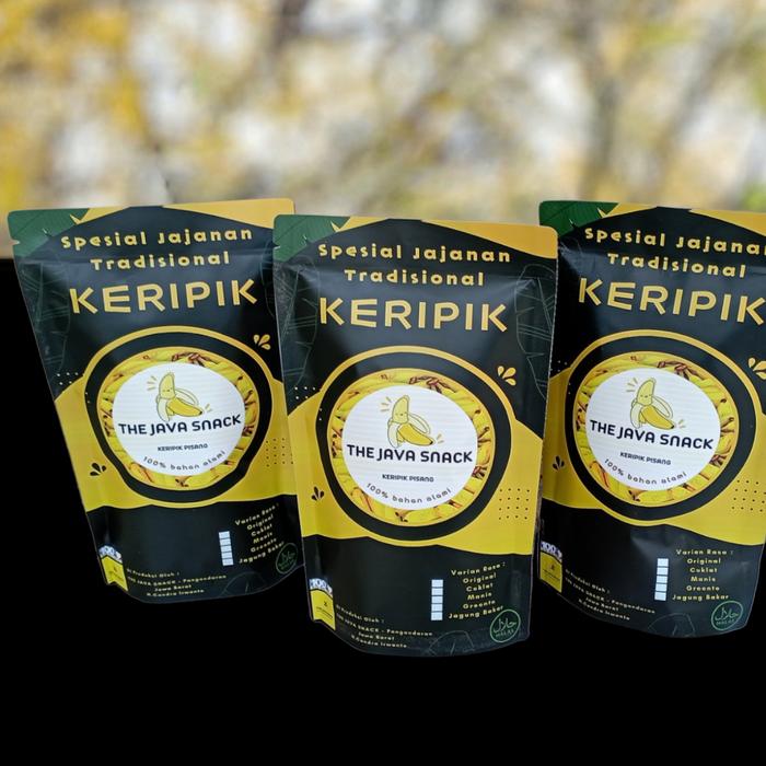 Gambar Keripik pisang kepok aneka rasa tidak mengandung pengawet dari Candra25Herbal undefined Tokopedia