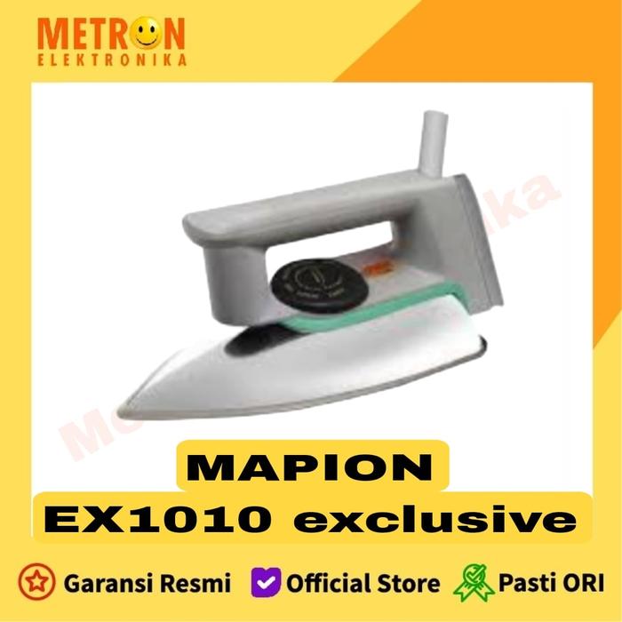 Gambar MASPION EX-1010 BLACKBERRY / SETRIKA EX 1010 BLACKBERRY / EX1010 - EX1010 EXCLSVE dari Metron Elektronika undefined 4 Tokopedia