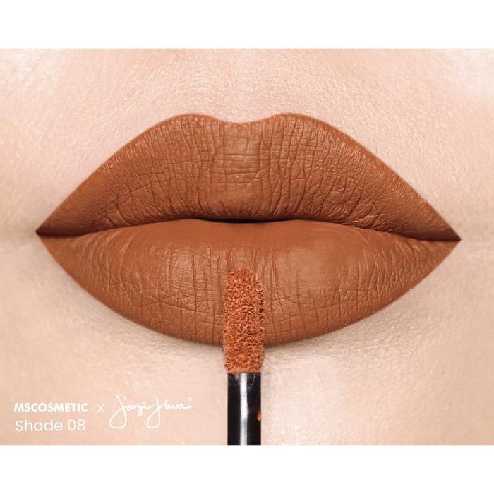 Gambar SEXY GLAM MATTE MSGLOW NUDE TRANSFERPROOF LIPSTIK - 08 dari Msglow beautyaddict undefined Tokopedia