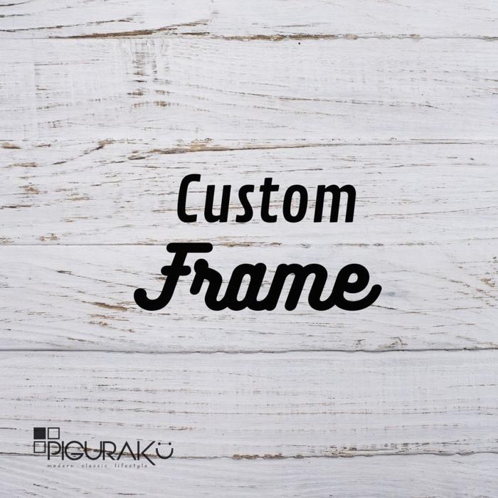 Gambar Bingkai/Pigura Custom Size dari PigurakuSurabaya undefined Tokopedia
