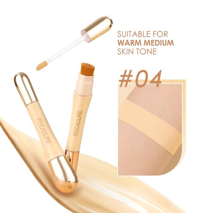 Gambar FOCALLURE #AmberGold Full Coverage Concealer Lightweight FA230 - #4 dari FOCALLURE STORE_NEW undefined Tokopedia