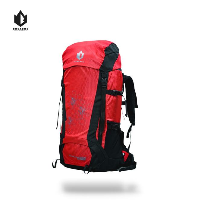 Gambar Tas Carrier Bogaboo SERI Mahven PRO 45 Liter + 10 L - Tas Keril Campi - Merah dari EL ADVENTURE_NEW undefined Tokopedia