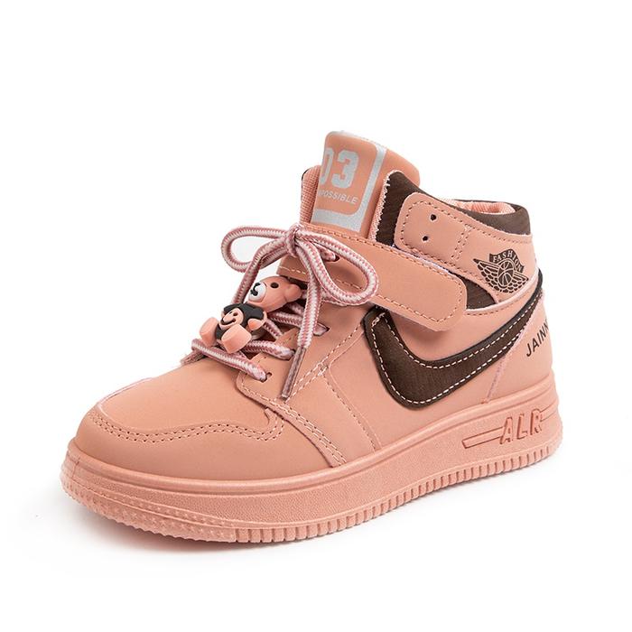 Gambar Sepatu Boots Anak Perempuan Laki Laki Cowok Fashion Import Terbaru - Pink, 26 dari modisstore99 undefined Tokopedia