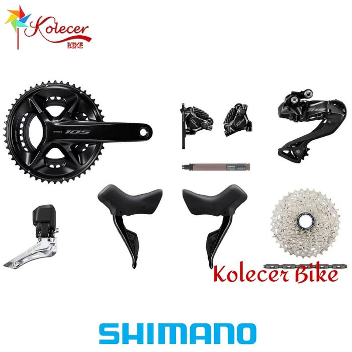 シマノ アルテグラdi2 6770セット 2×10s チェーン、スプロケ付き