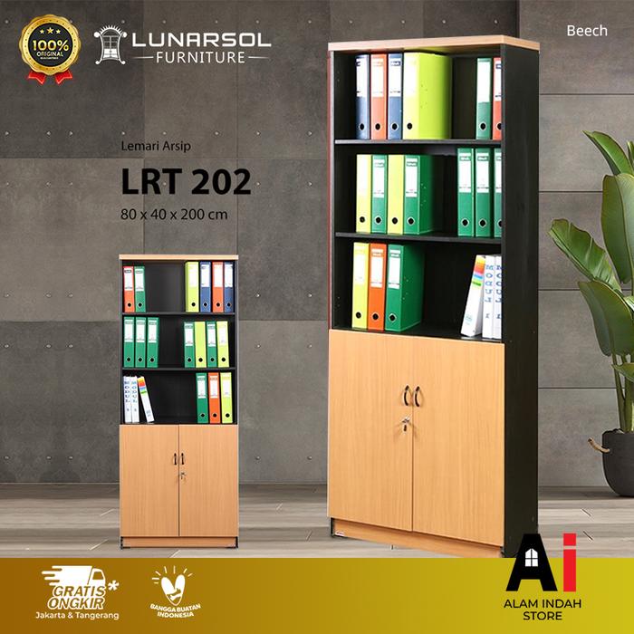Gambar Lemari Rak Tinggi LRT 202 - Beech dari Alam Indah Store undefined Tokopedia